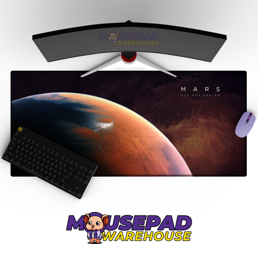 Cosmic Infinity Loop Space Mousepad Mockup