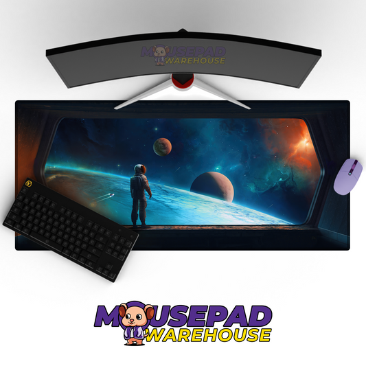 Cosmic Nightfall Galaxy Mousepad V2 Mockup
