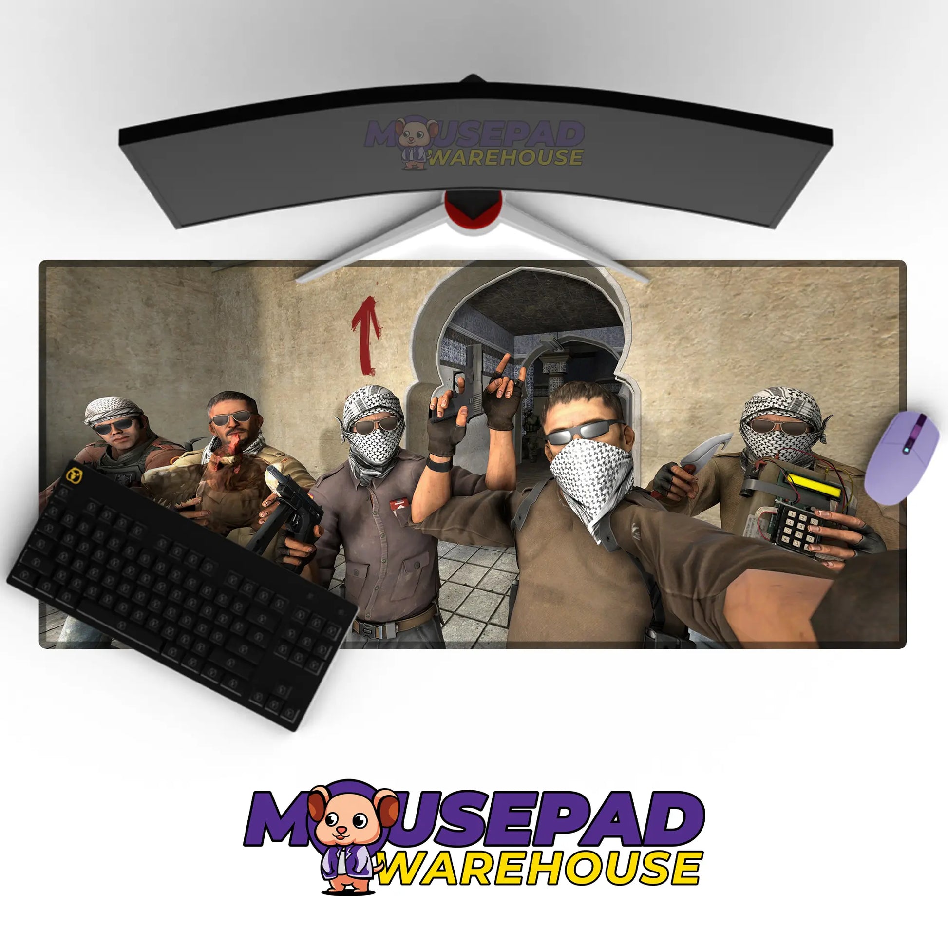 Counter-Strike CS:GO Game Mousepad 825902 MousepadWarehouse.com