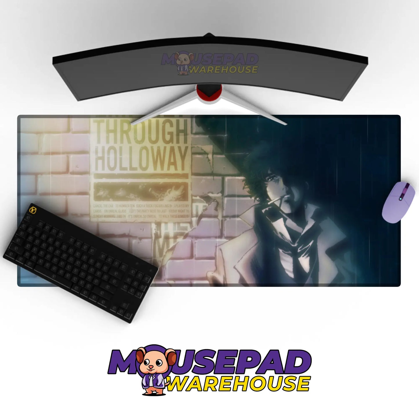 Cowboy Bebop Anime Mousepad 120125 MousepadWarehouse.com