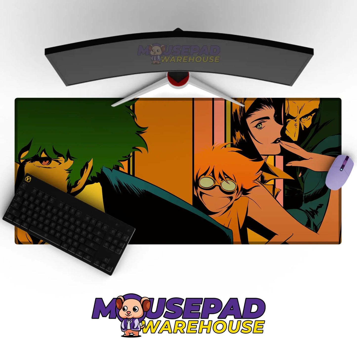 Cowboy Bebop Anime Mousepad 120143 MousepadWarehouse.com