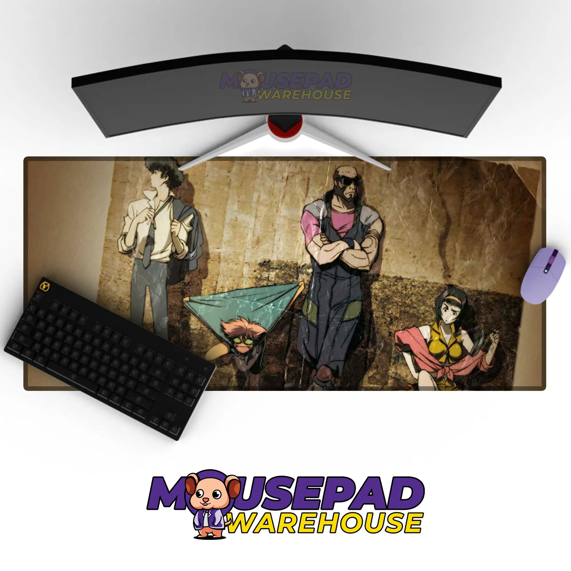 Cowboy Bebop Anime Mousepad 419929 MousepadWarehouse.com