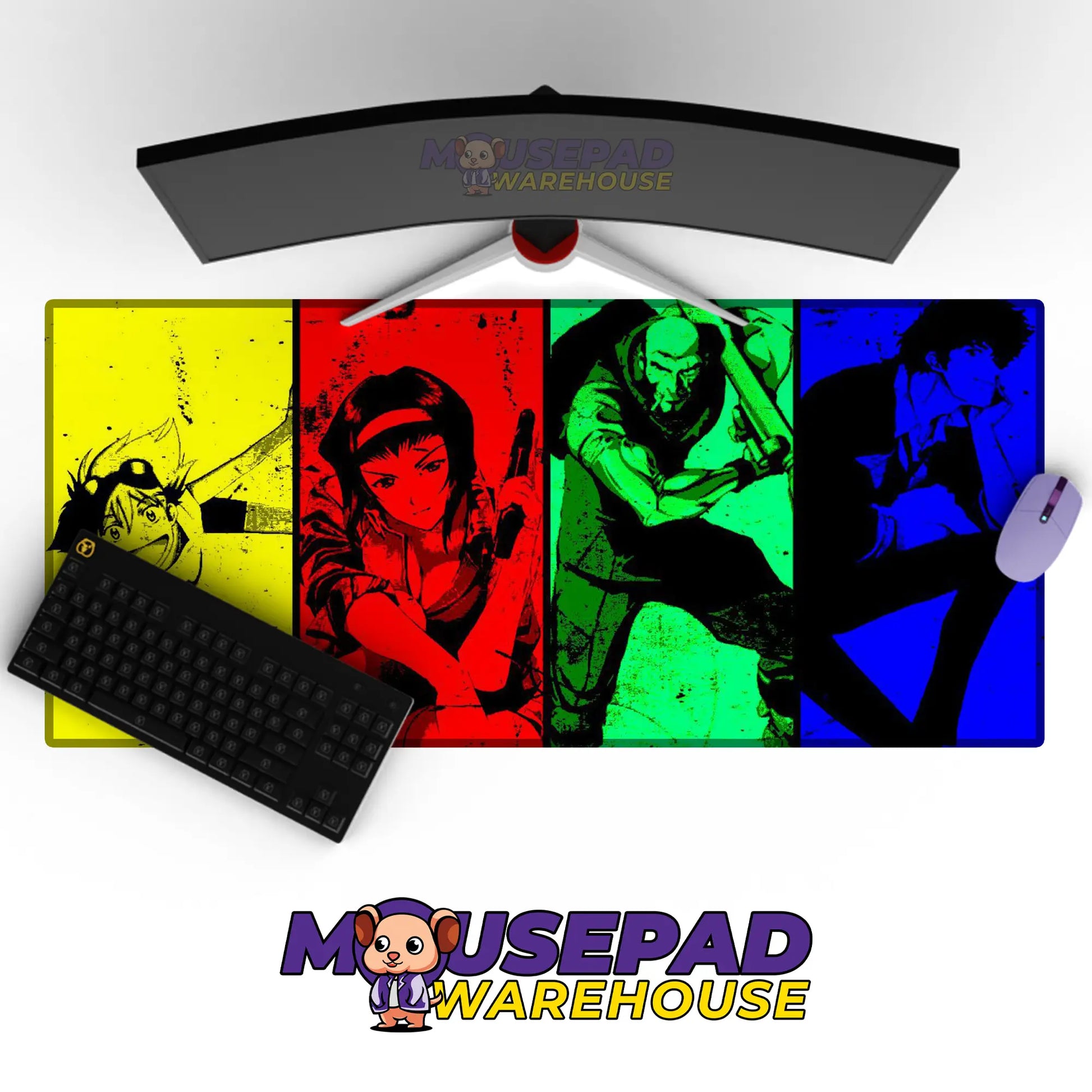 Cowboy Bebop Anime Mousepad 419935 MousepadWarehouse.com