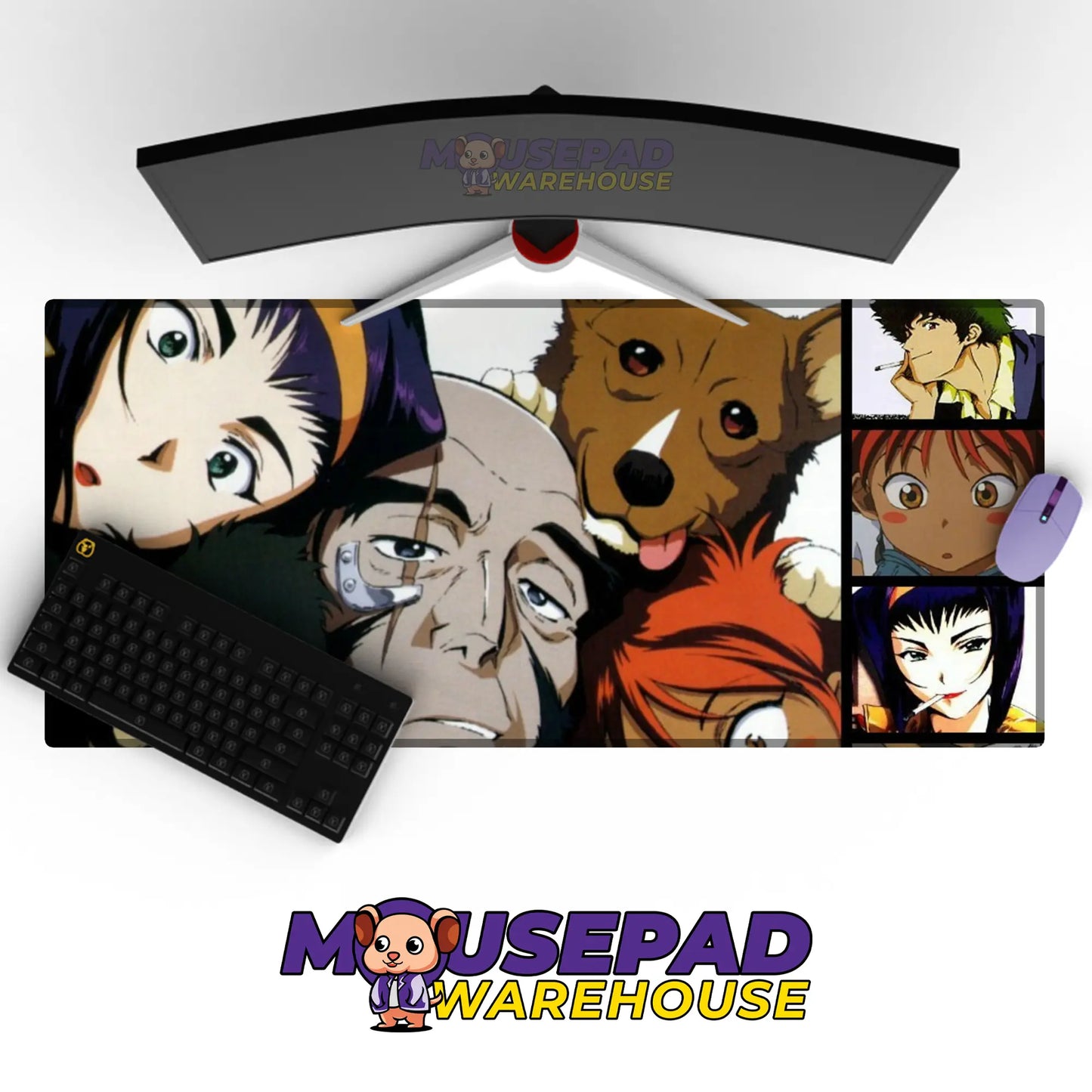 Cowboy Bebop Anime Mousepad 471178 MousepadWarehouse.com