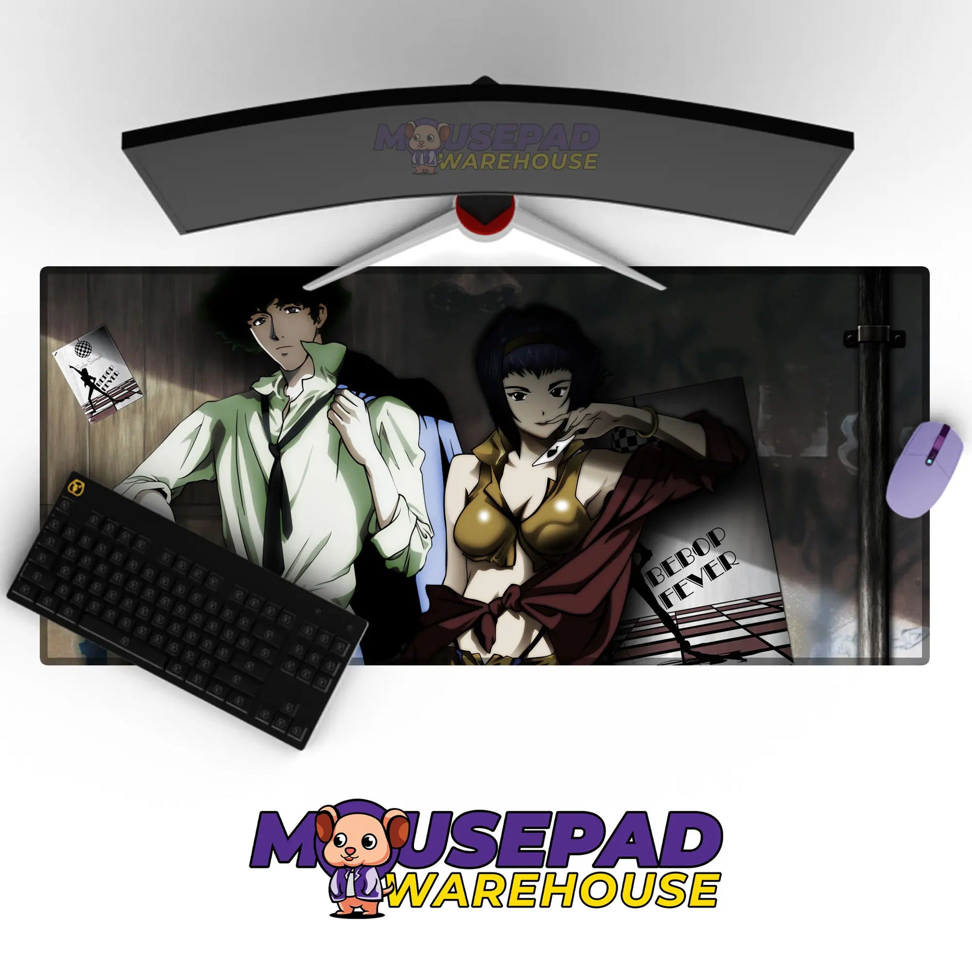 Cowboy Bebop Anime Mousepad 82004 MousepadWarehouse.com