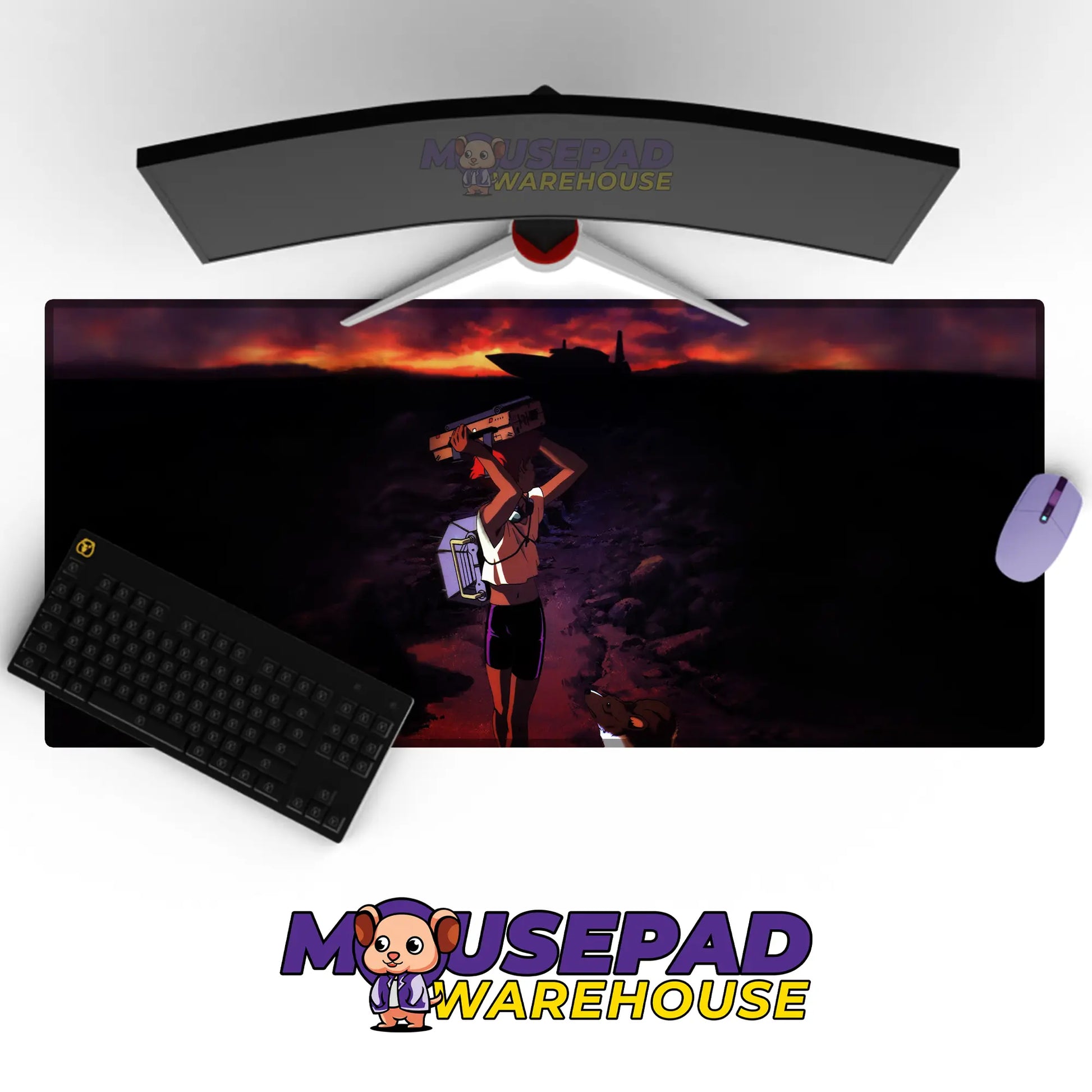 Cowboy Bebop Anime Mousepad 82077 MousepadWarehouse.com