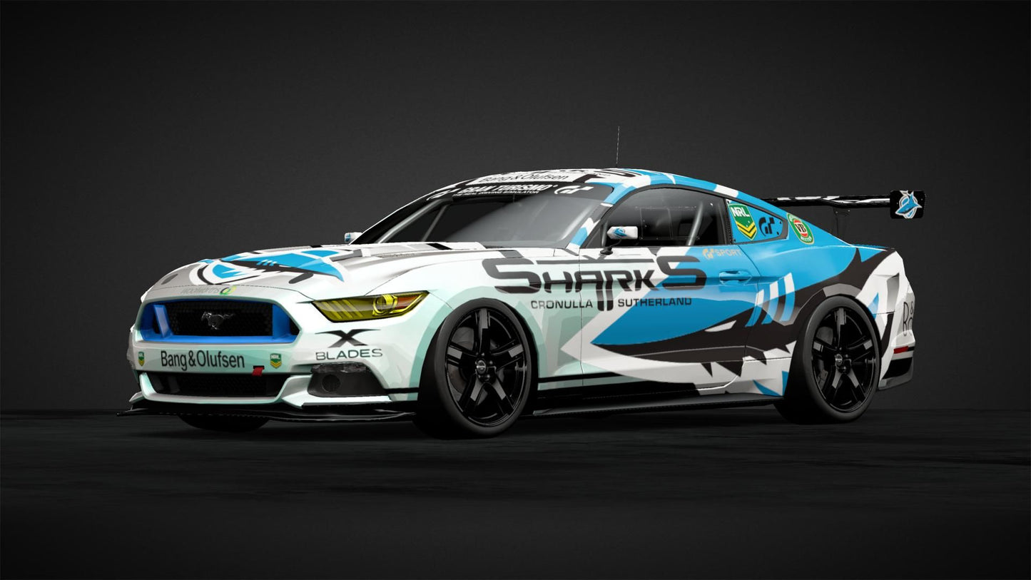 Cronulla Sharks V3 Mousepad Deskmat
