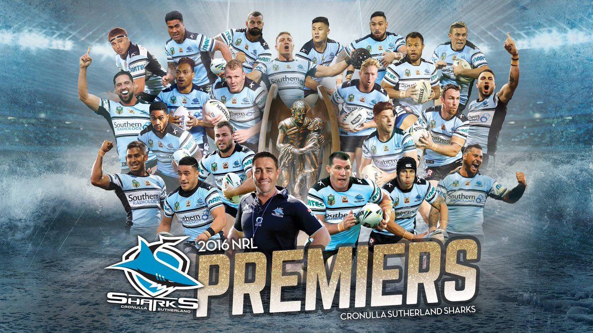 Cronulla Sharks V4 Mousepad Deskmat