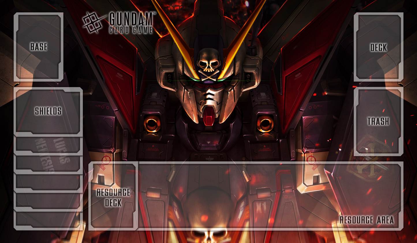 Cross X1 Gundam TCG Playmat