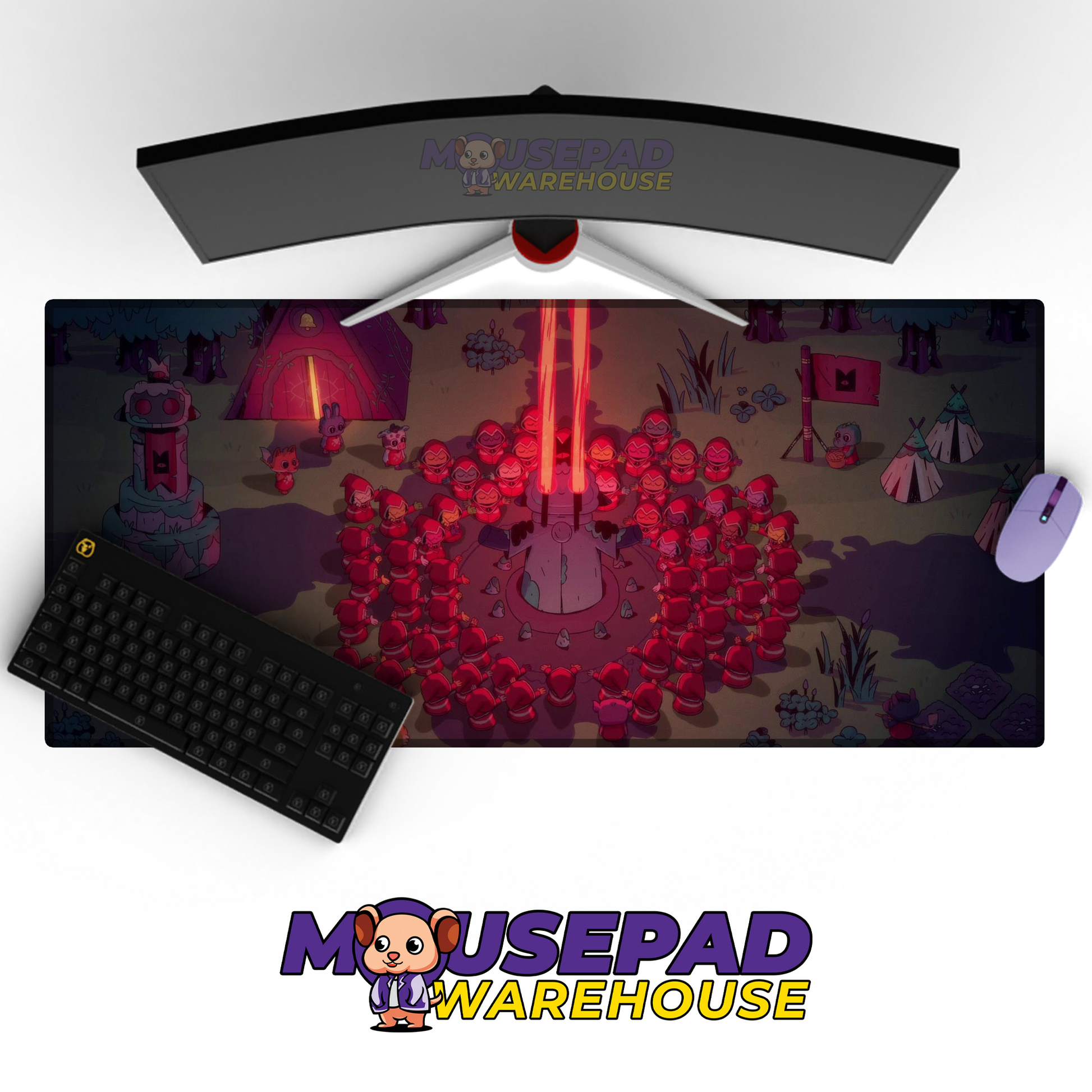Cult of the Lamb V10 Mousepad Mockup