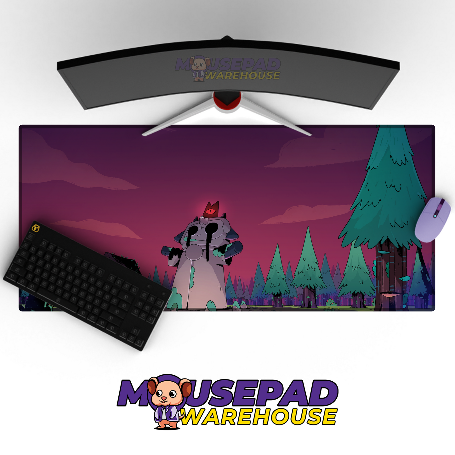 Cult of the Lamb V12 Mousepad Mockup