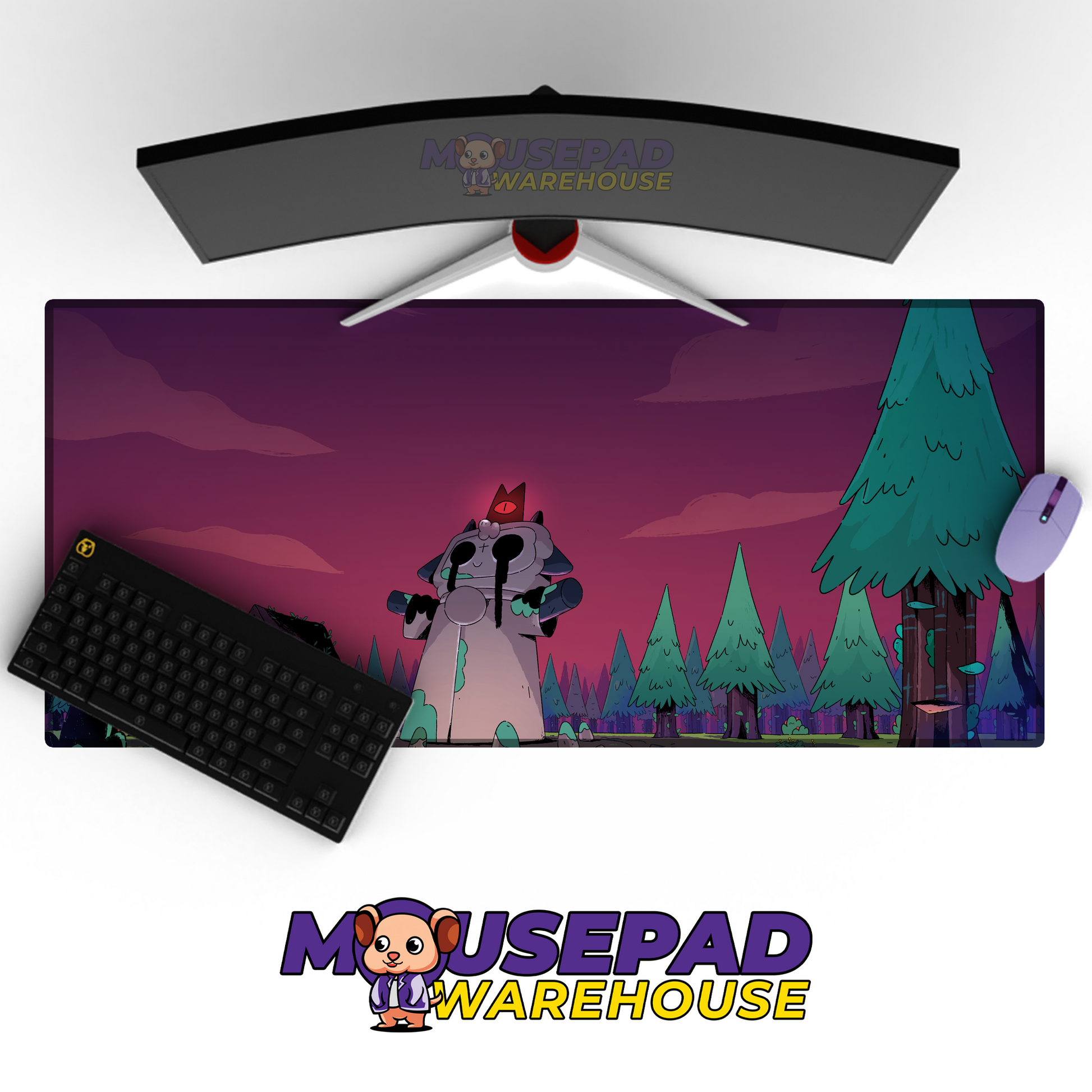 Cult of the Lamb V12 Mousepad Mockup