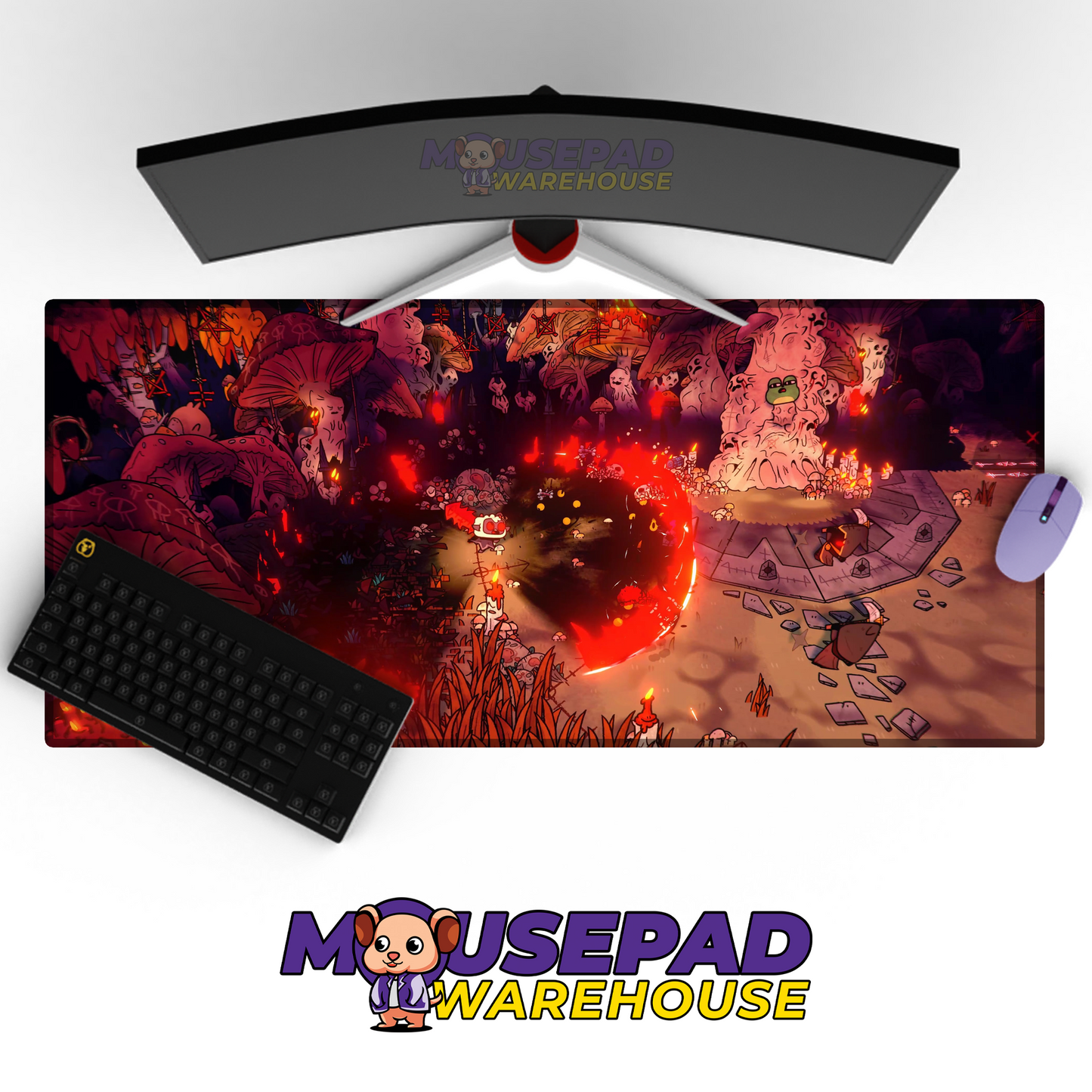 Cult of the Lamb V13 Mousepad Mockup