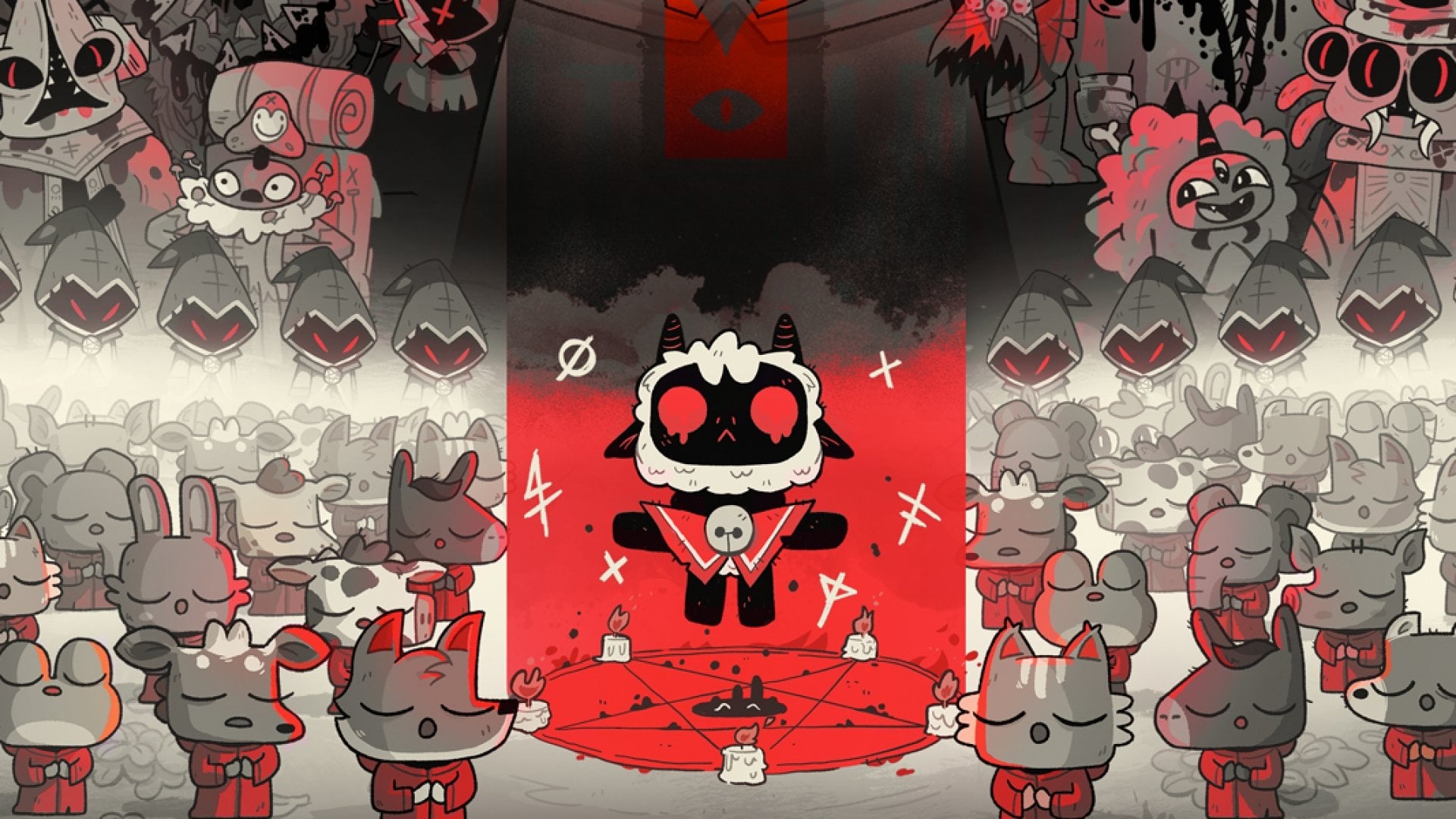 Cult of the Lamb V17 Mousepad