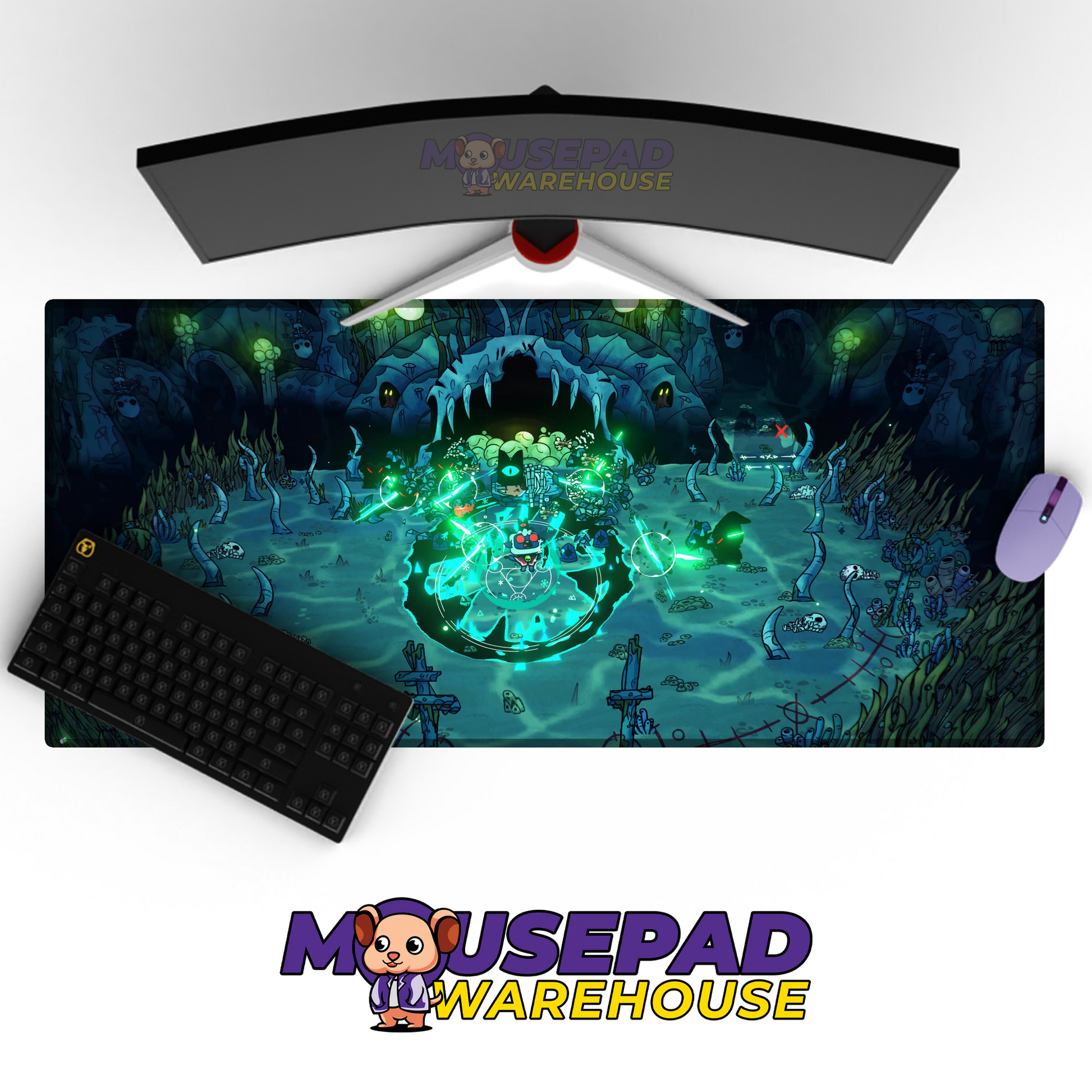 Cult of the Lamb V23 Mousepad Mockup