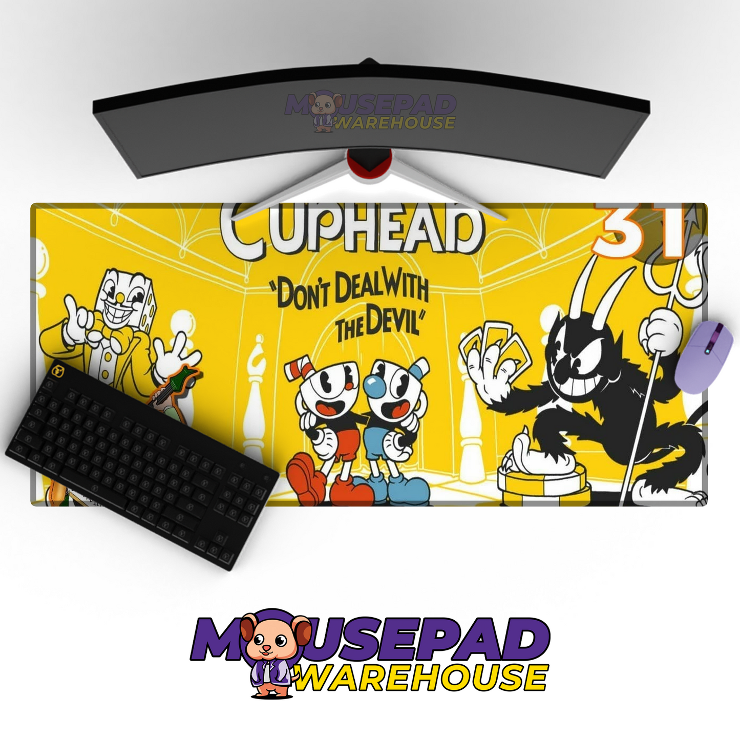 Cuphead V10 Mousepad Mockup