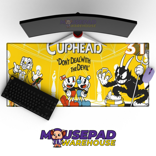 Cuphead V10 Mousepad Mockup