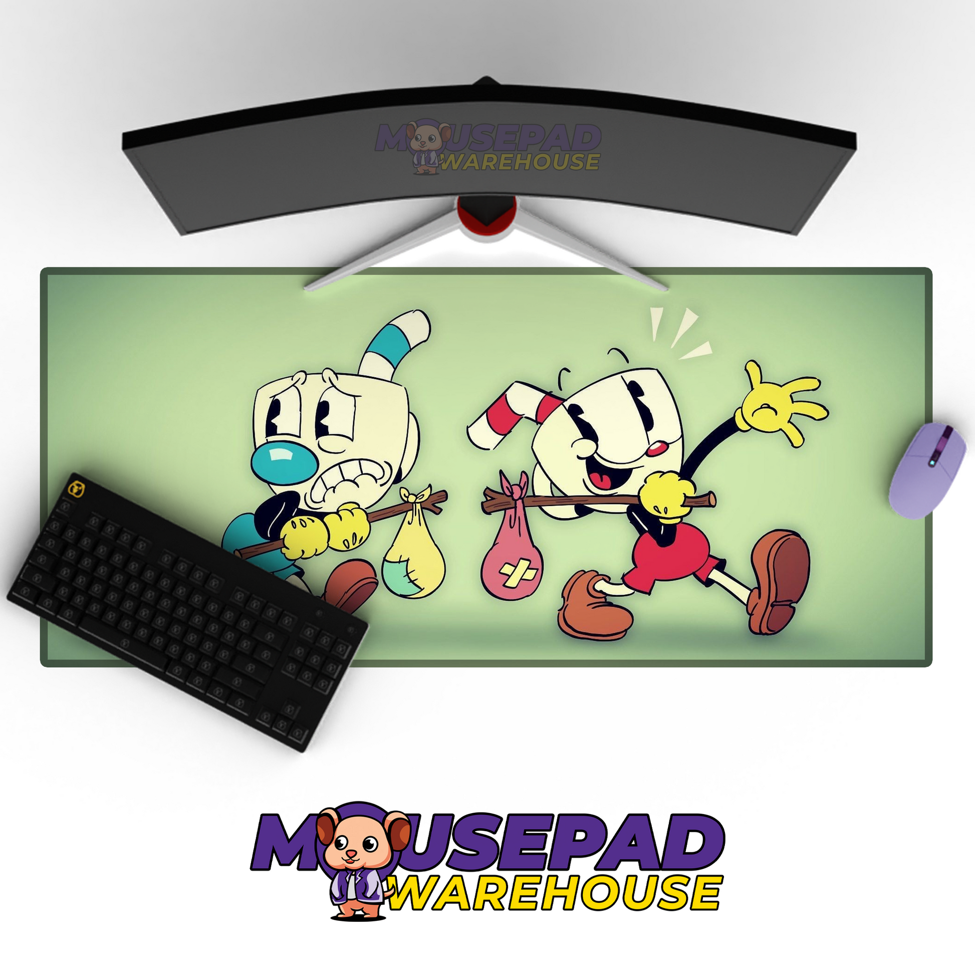 Cuphead V11 Mousepad Mockup