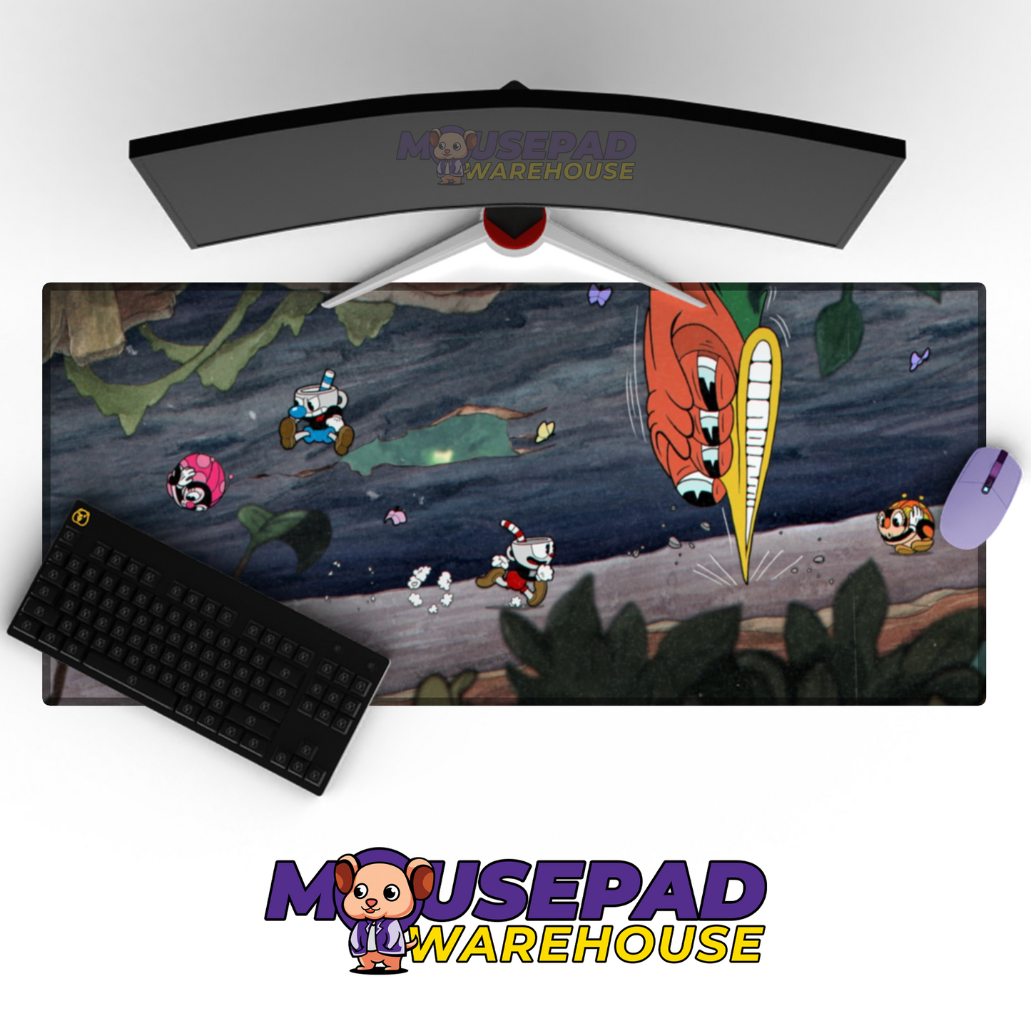 Cuphead V12 Mousepad Mockup