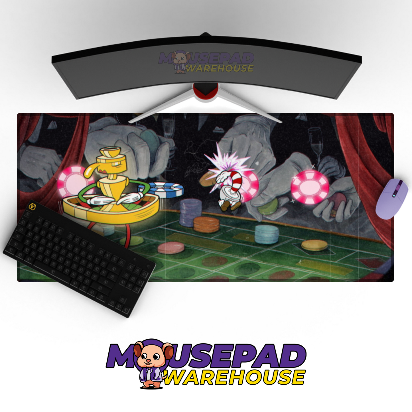 Cuphead V13 Mousepad Mockup