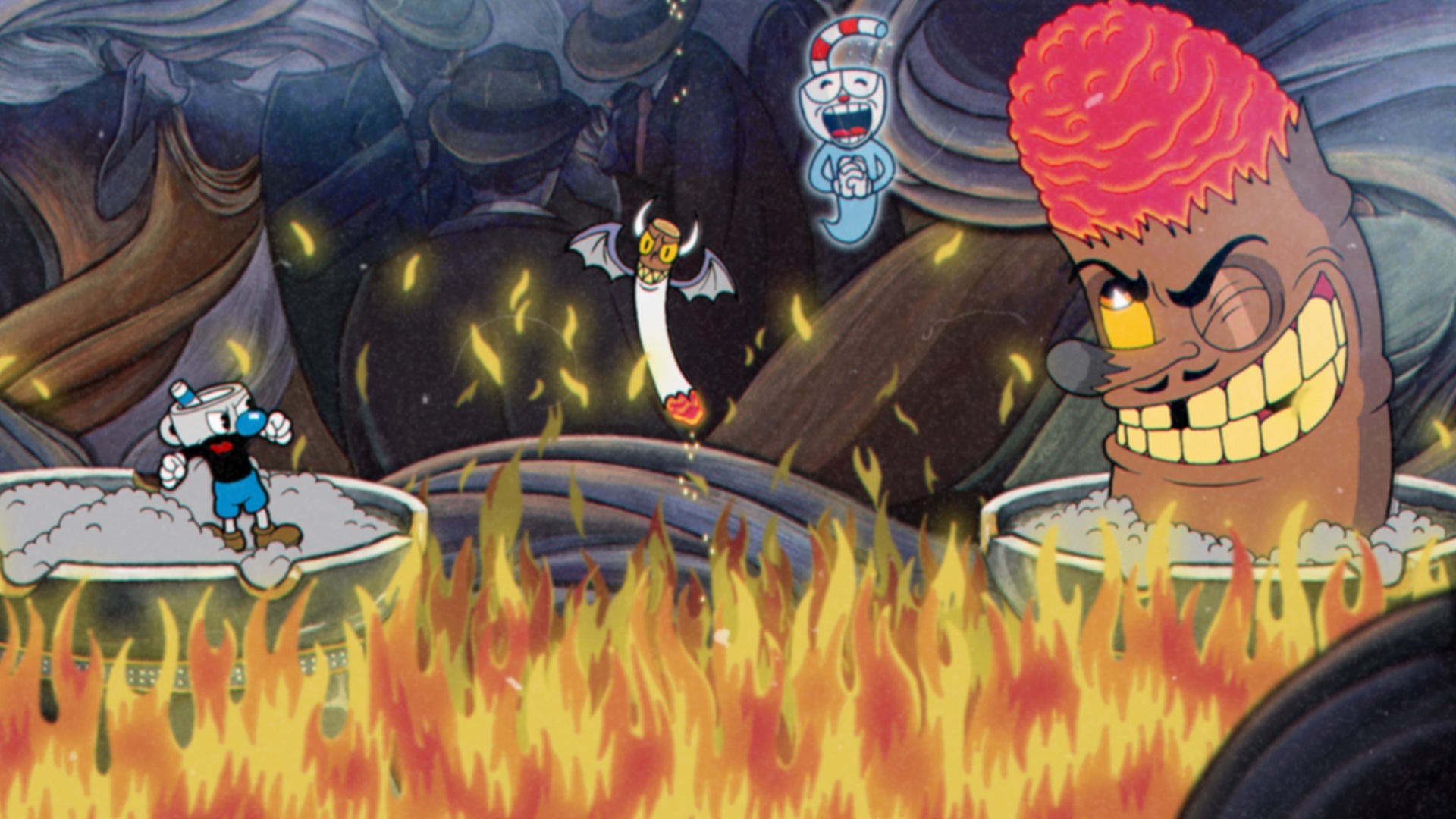 Cuphead V14 Mousepad