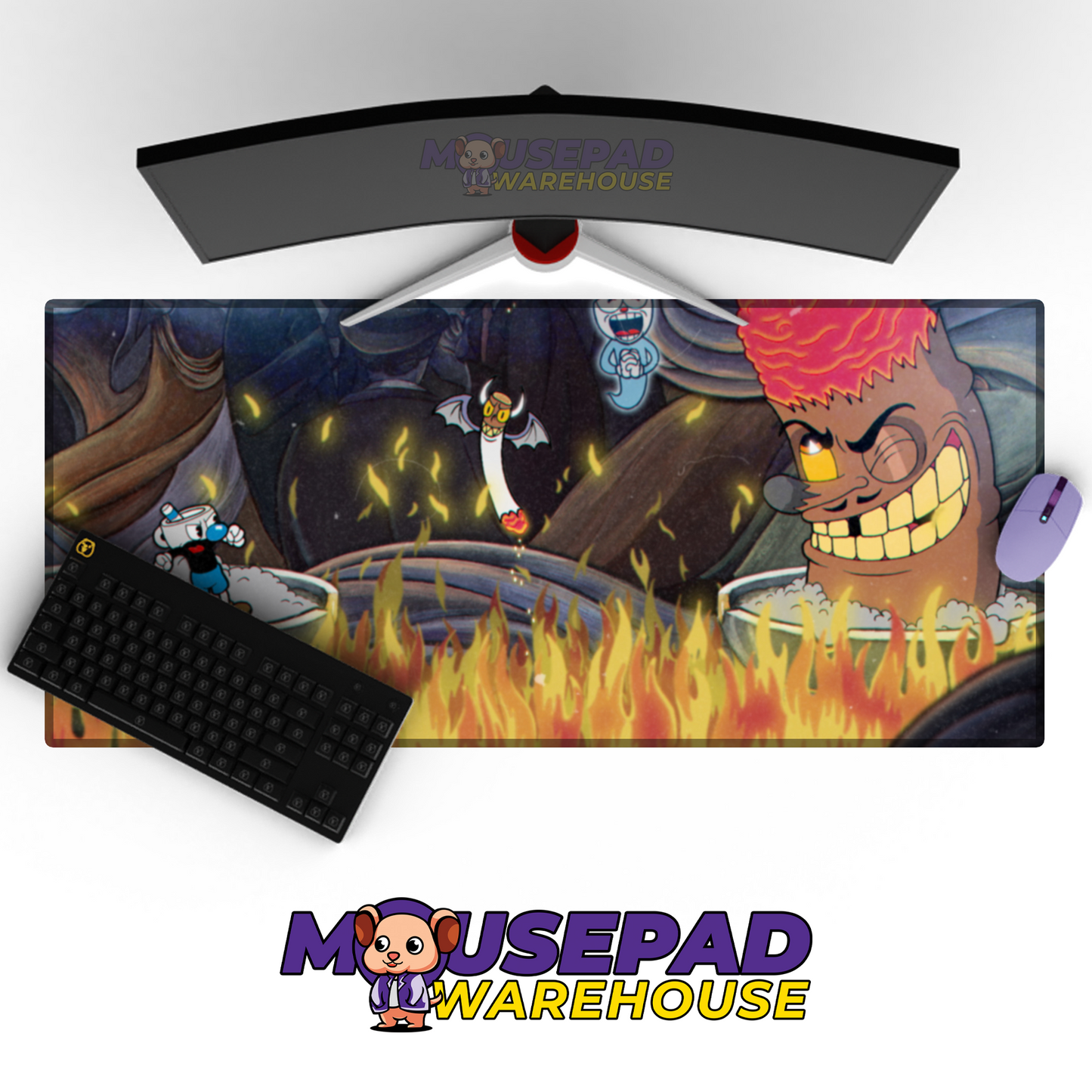 Cuphead V14 Mousepad Mockup