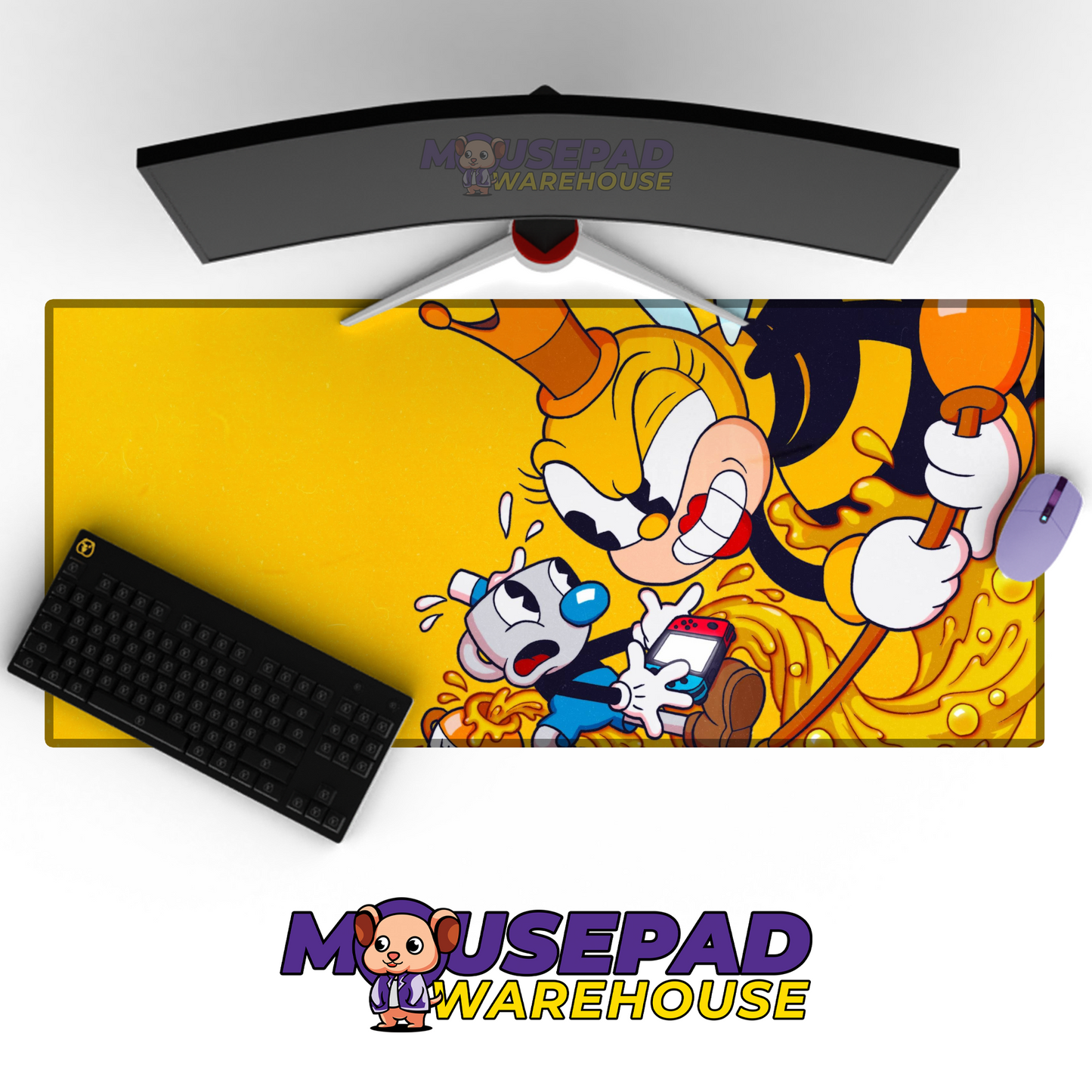 Cuphead V15 Mousepad Mockup