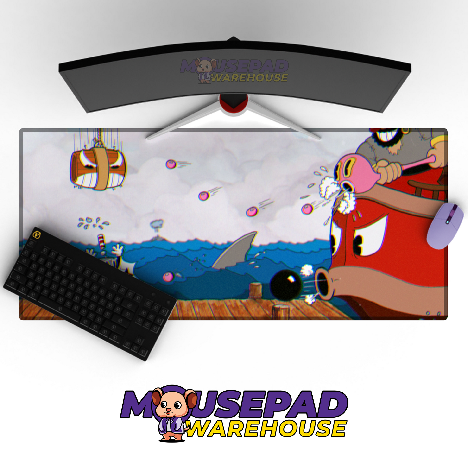 Cuphead V16 Mousepad Mockup