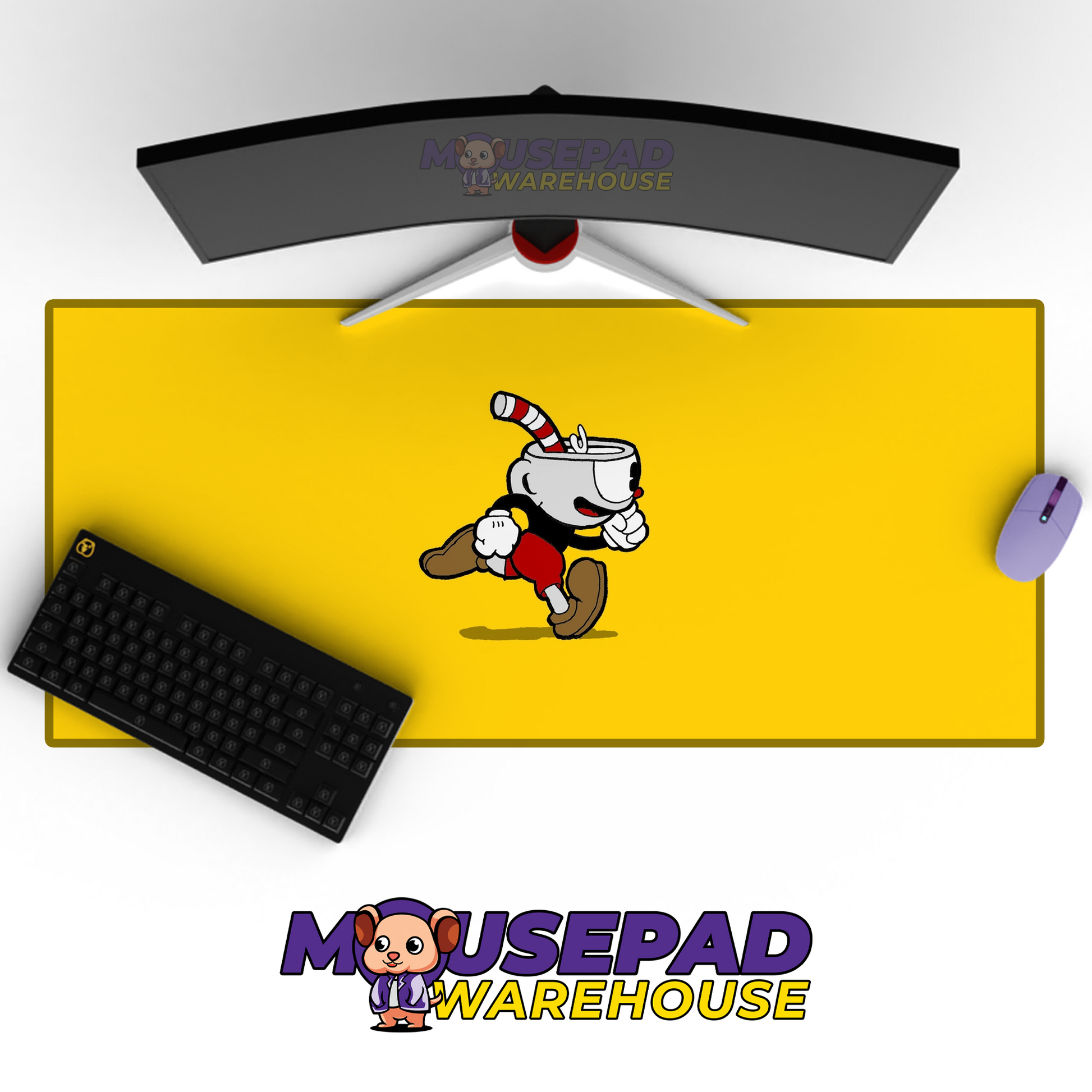 Cuphead V19 Mousepad Mockup
