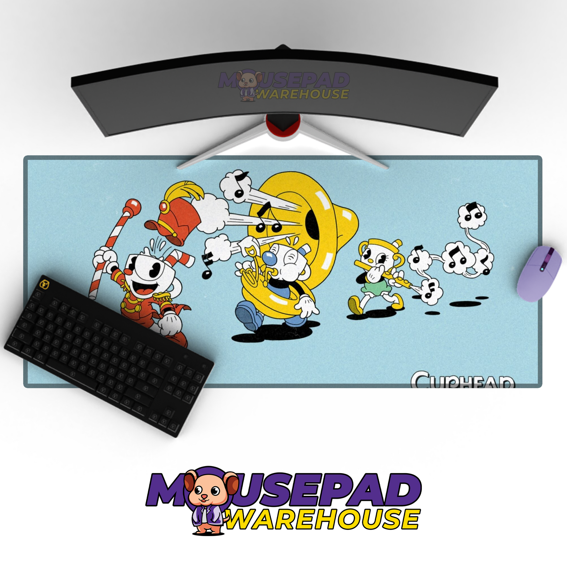 Cuphead V20 Mousepad Mockup