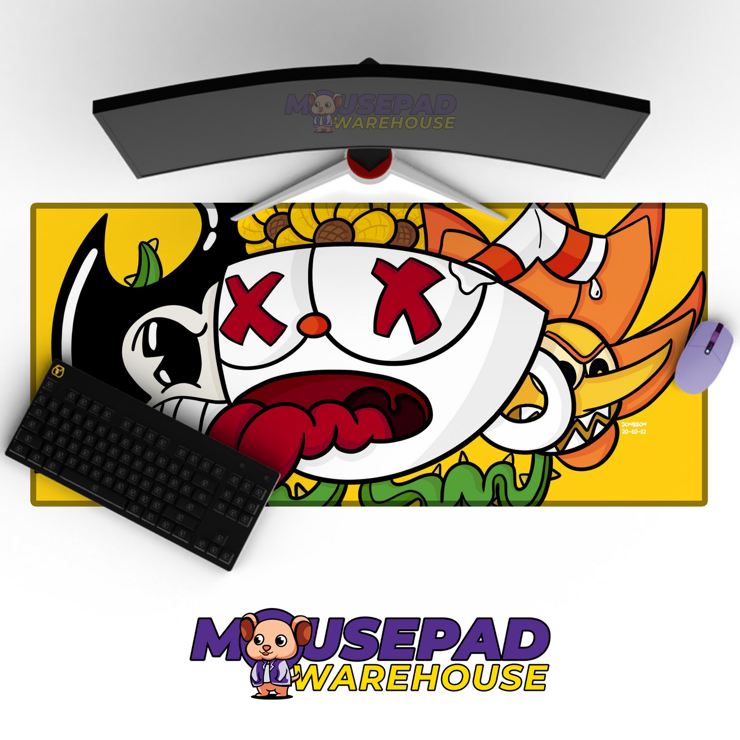 Cuphead V22 Mousepad Mockup