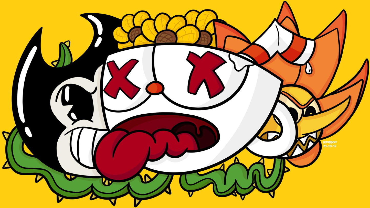 Cuphead V22 Mousepad