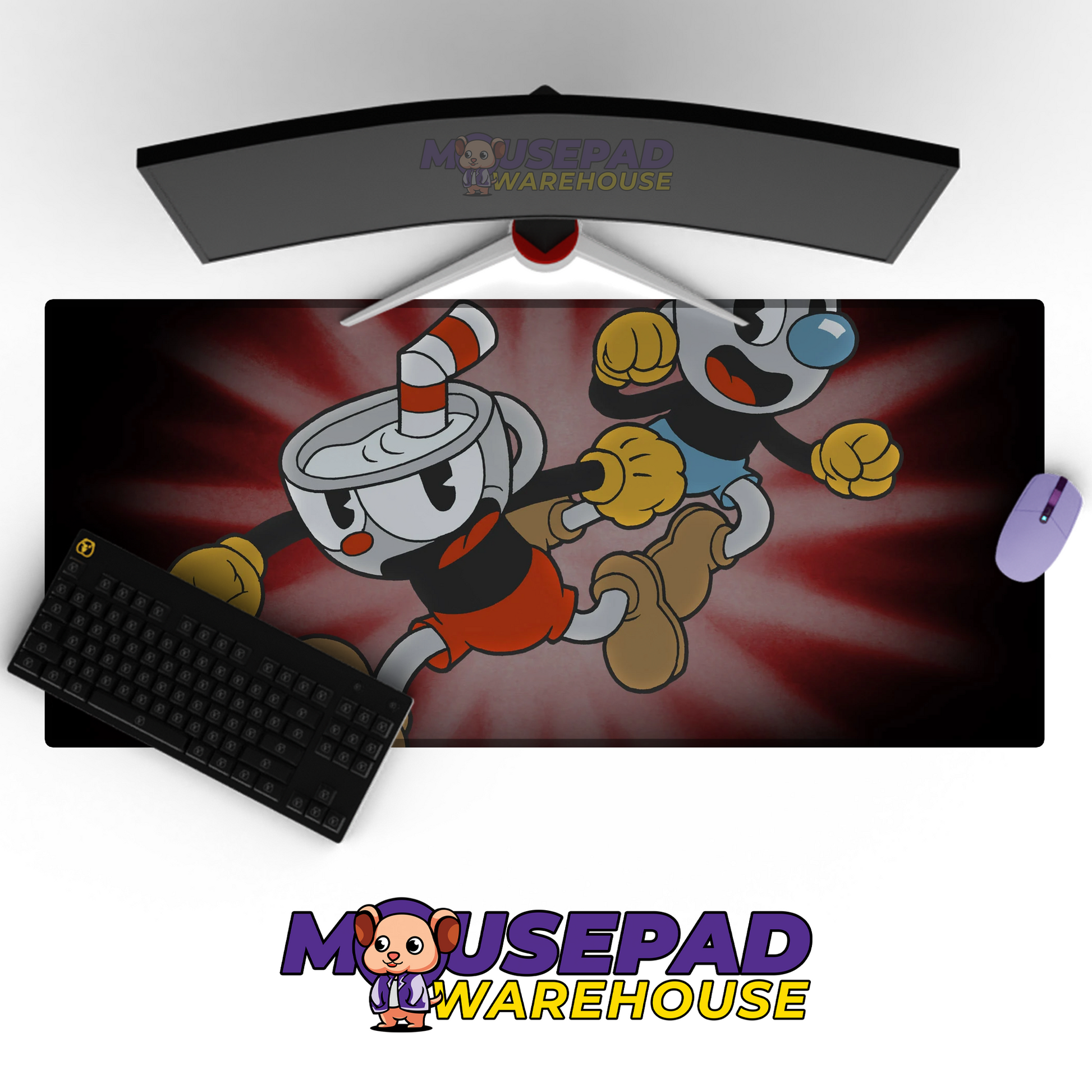 Cuphead V25 Mousepad Mockup