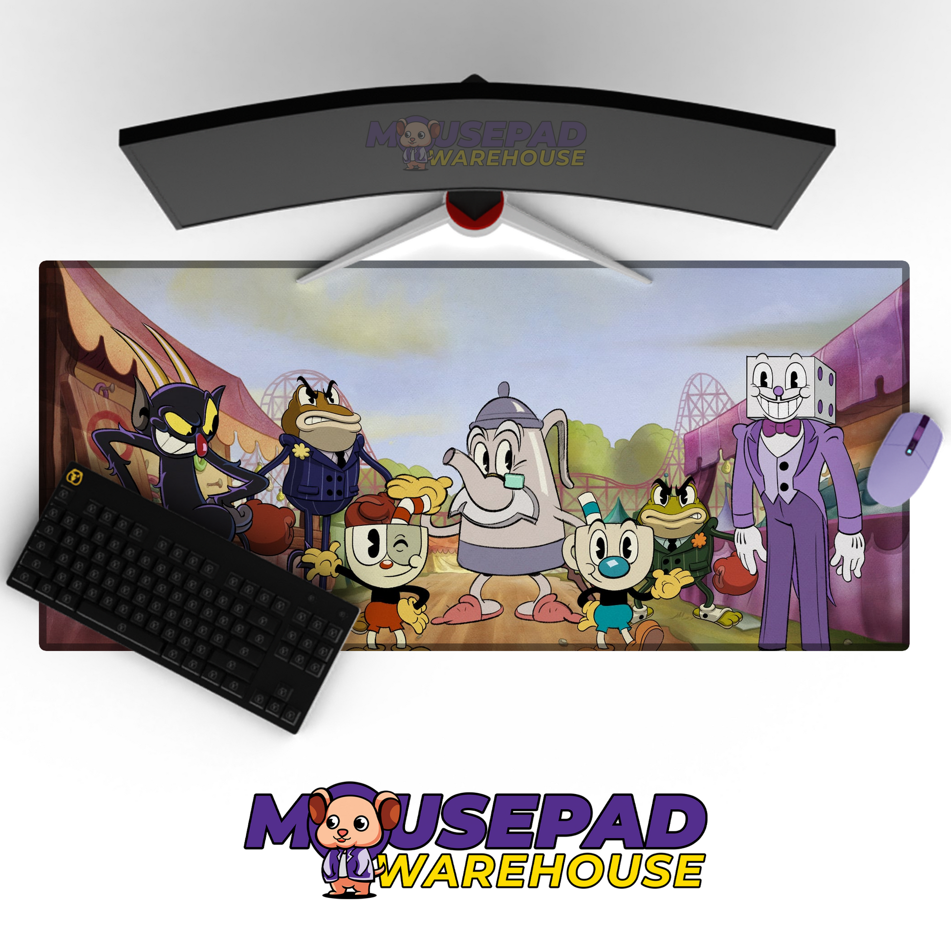 Cuphead V27 Mousepad Mockup