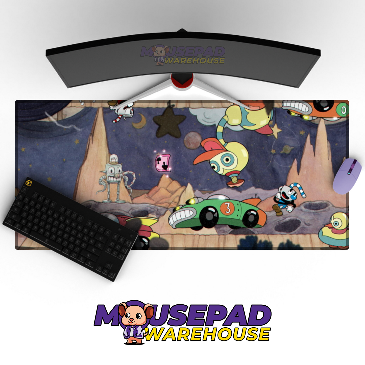 Cuphead V28 Mousepad Mockup