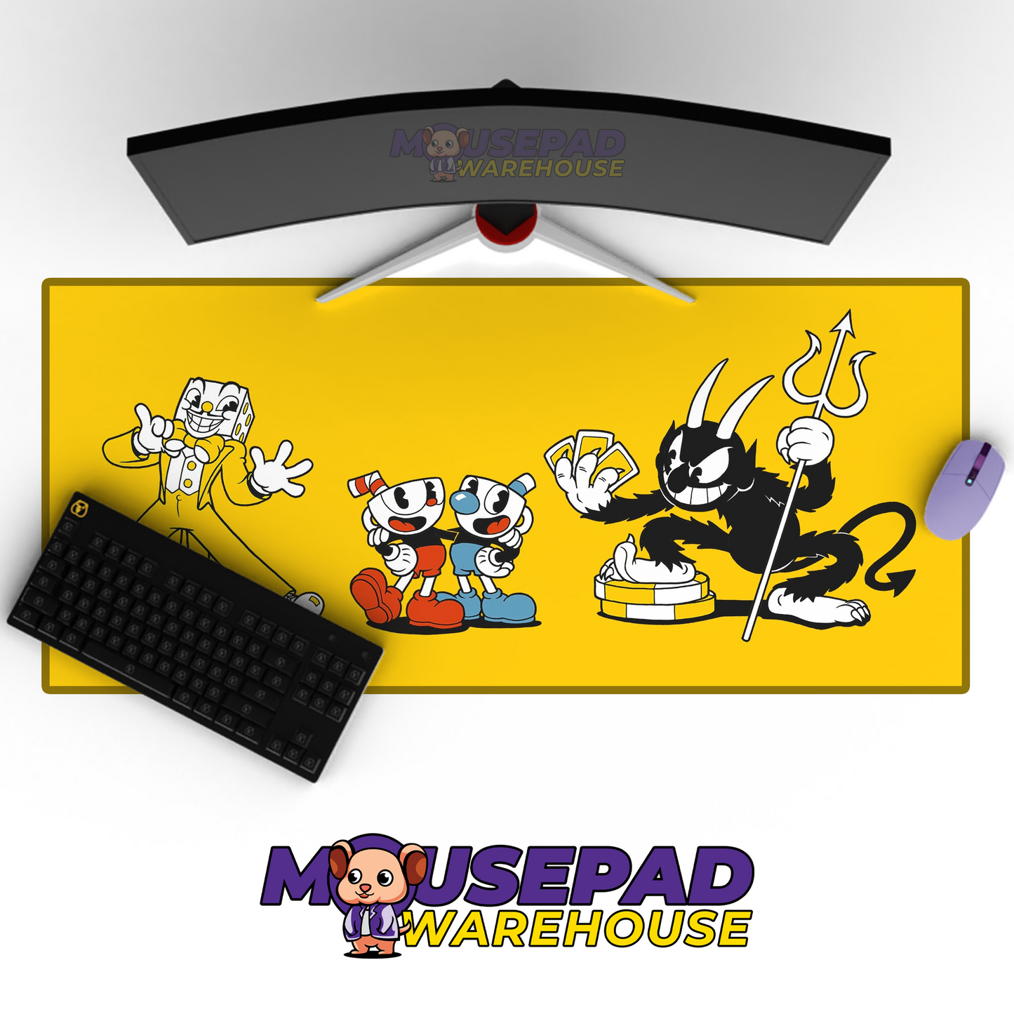 Cuphead V29 Mousepad Mockup