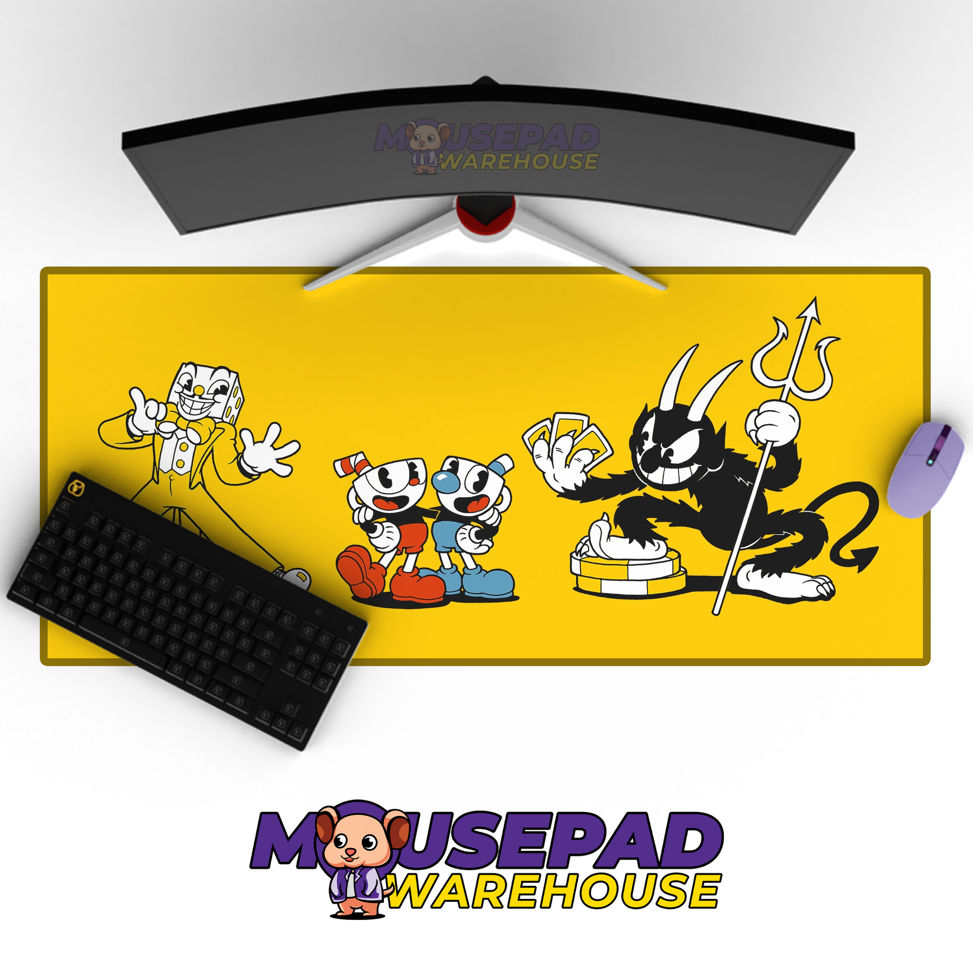 Cuphead V29 Mousepad Mockup
