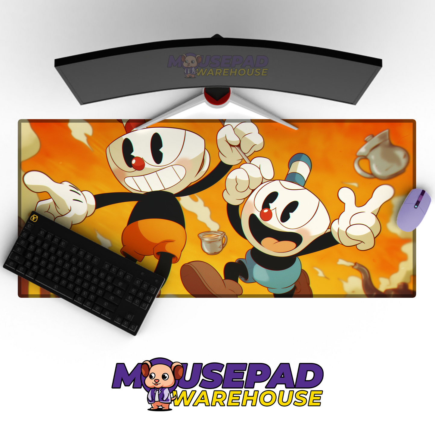 Cuphead V32 Mousepad Mockup
