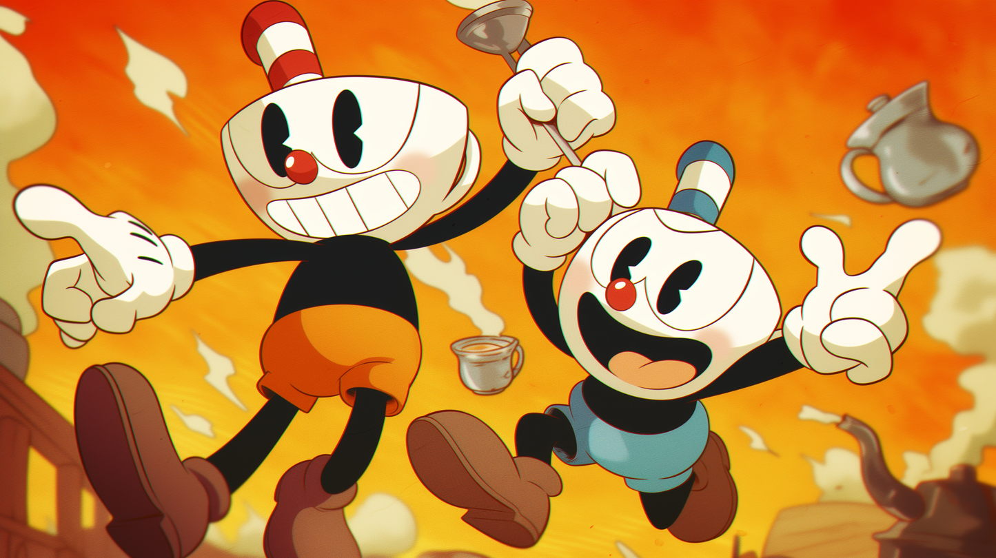 Cuphead V32 Mousepad