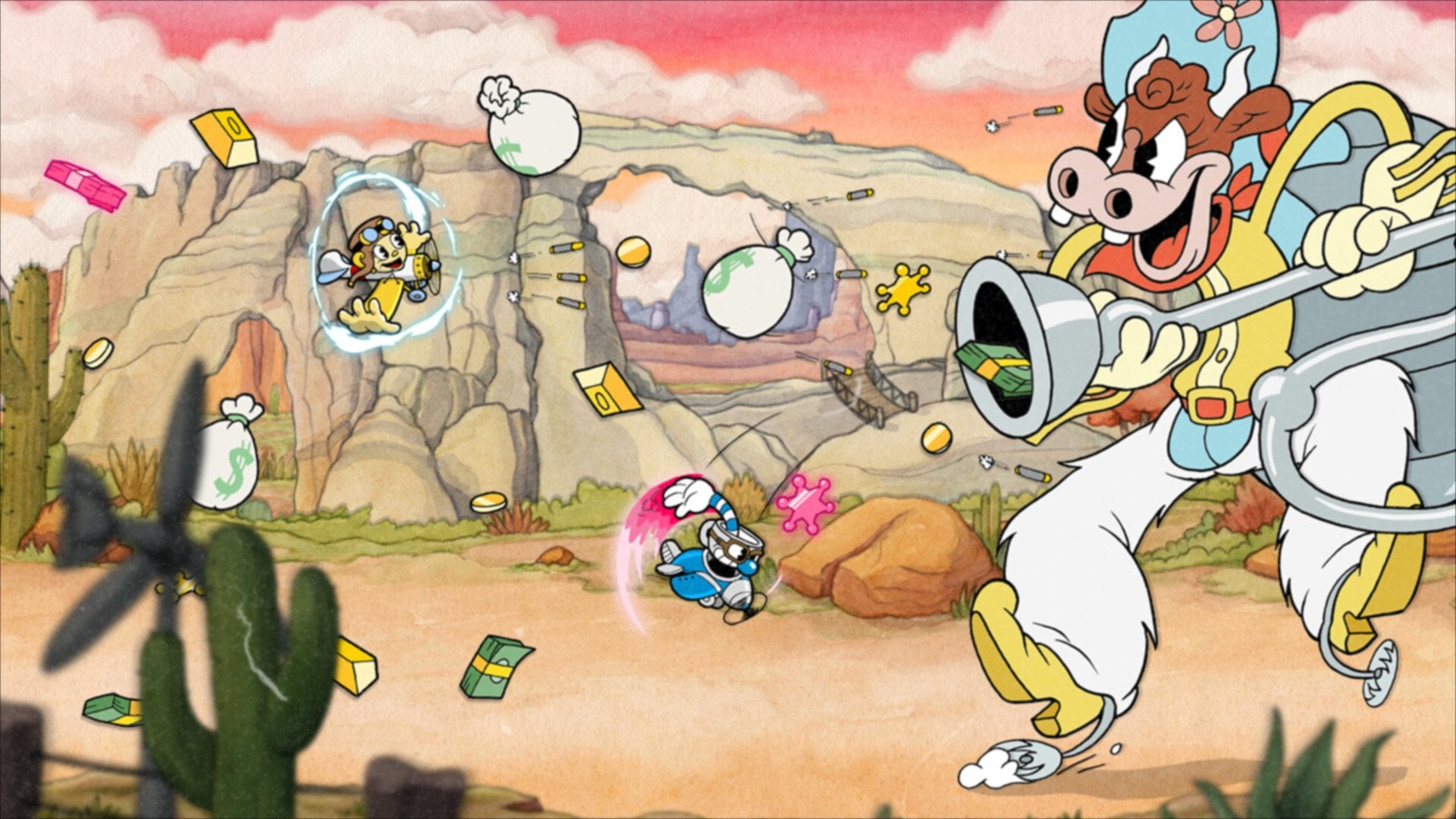 Cuphead V4 Mousepad