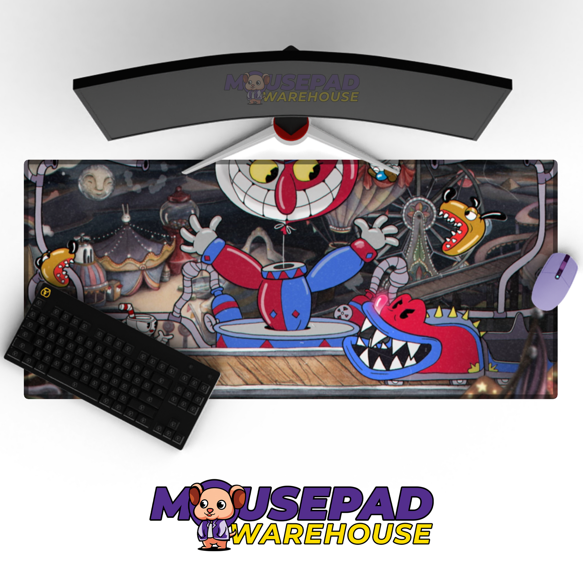 Cuphead V8 Mousepad Mockup