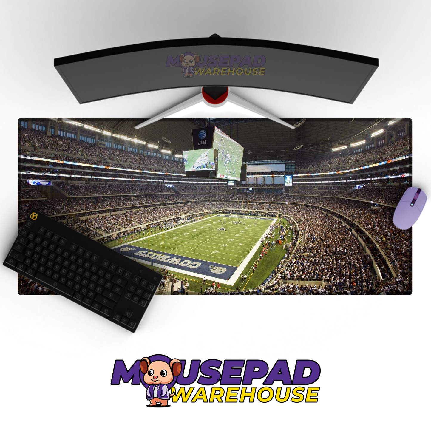Dallas Cowboys V13 Mousepad Deskmat Mockup
