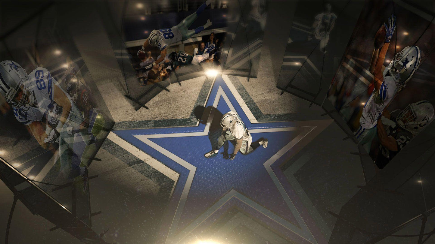 Dallas Cowboys V16 Mousepad Deskmat