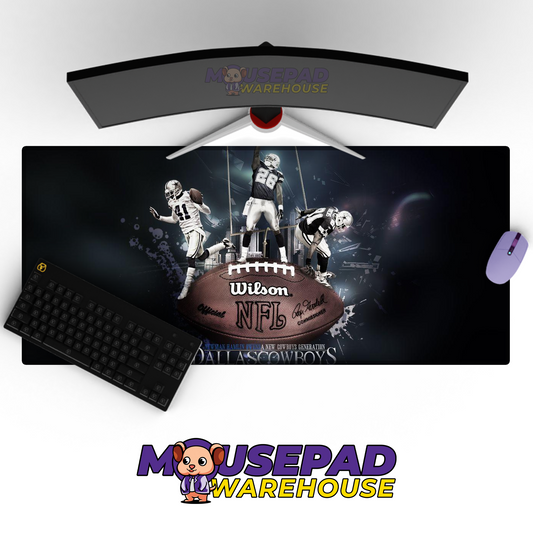Dallas Cowboys V17 Mousepad Deskmat Mockup