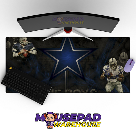 Dallas Cowboys V18 Mousepad Deskmat Mockup
