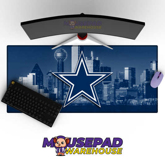 Dallas Cowboys V19 Mousepad Deskmat Mockup