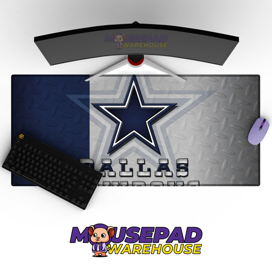 Dallas Cowboys V20 Mousepad Deskmat Mockup