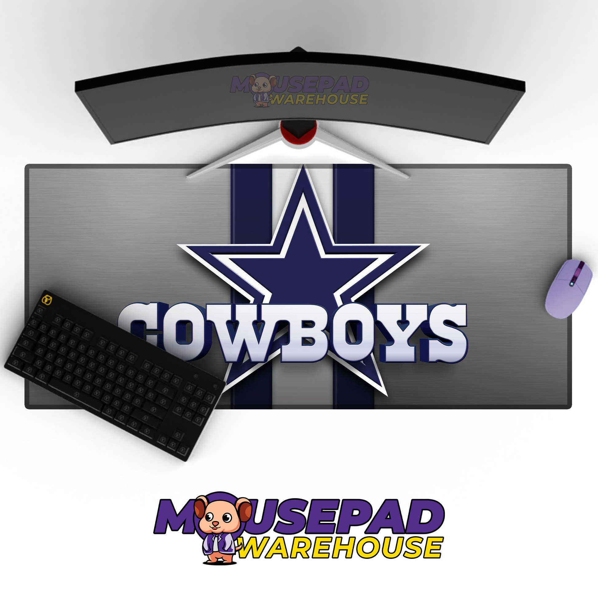 Dallas Cowboys V21 Mousepad Deskmat Mockup
