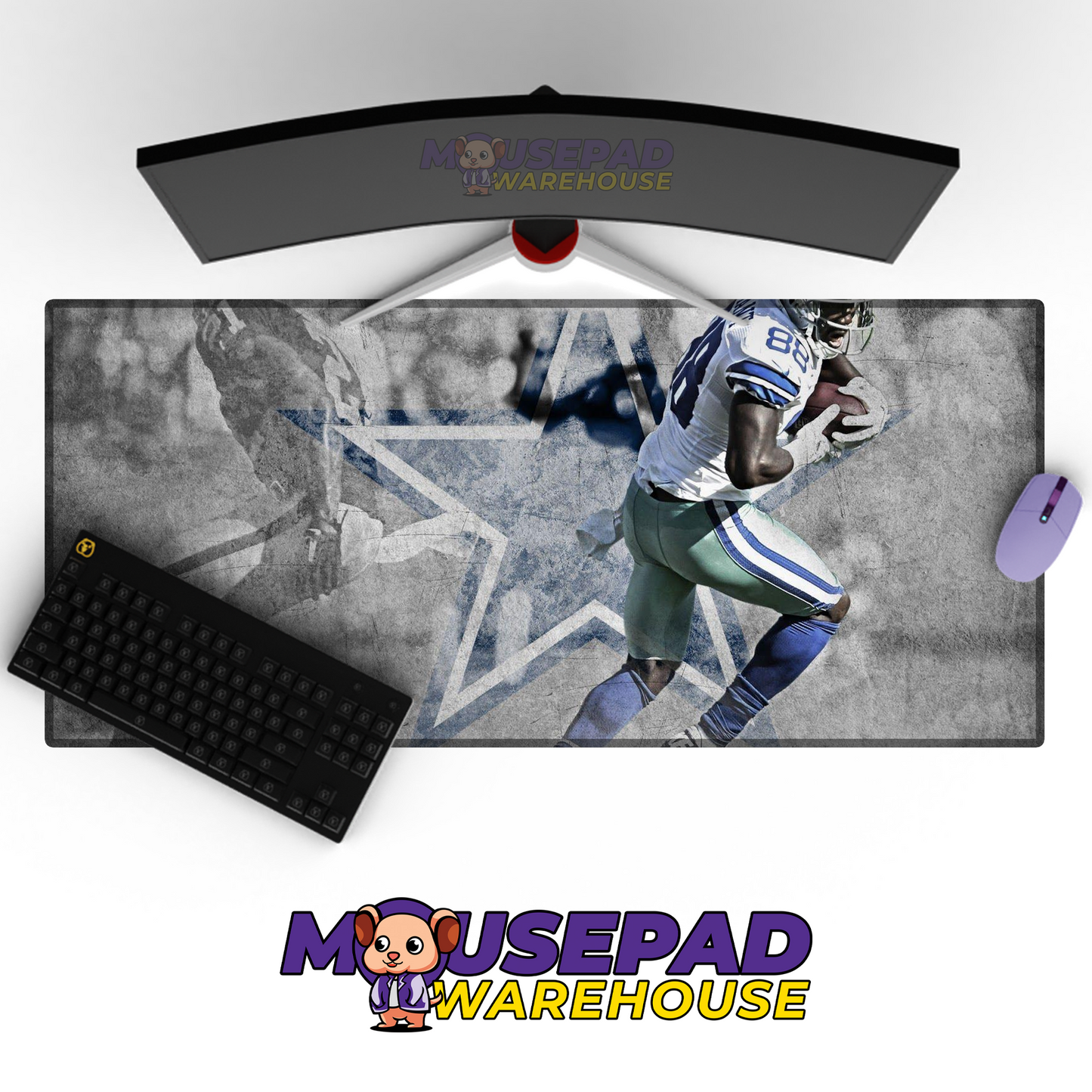 Dallas Cowboys V27 Mousepad Deskmat Mockup