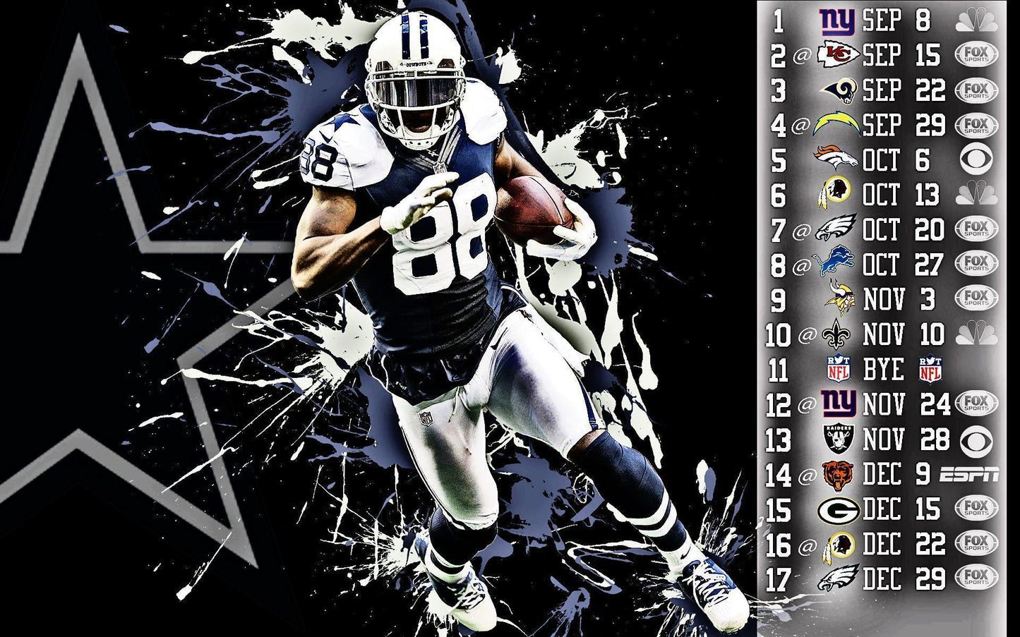 Dallas Cowboys V28 Mousepad Deskmat